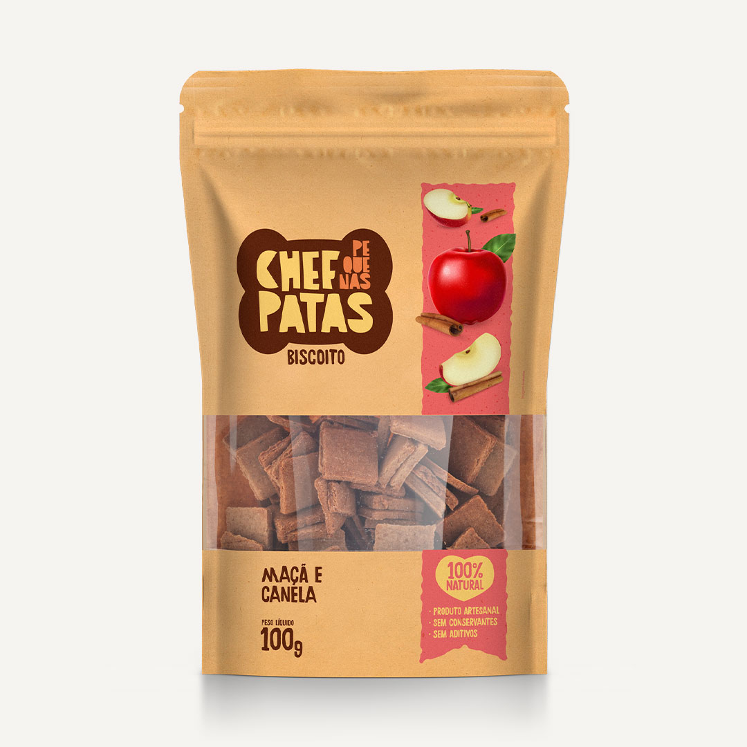Biscoito Maçã e Canela